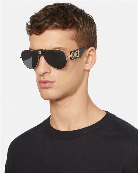 versace sunglasses mens 2016|Men's Designer Versace Sunglasses .